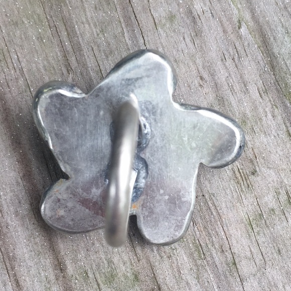 Turquoise Pinky Ring Size 4 - Picture 4 of 5